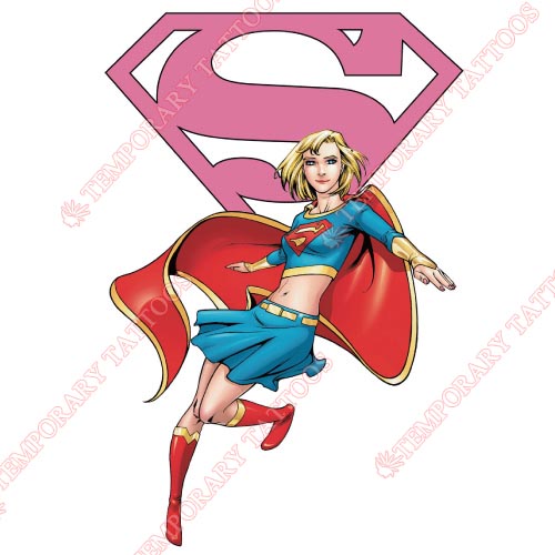 Supergirl Customize Temporary Tattoos Stickers NO.268